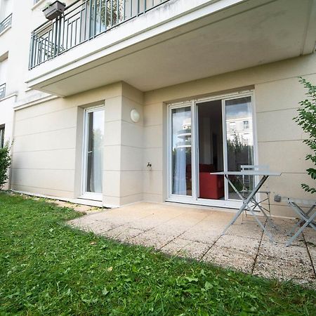 Appartement 10 Mins Disneyland - Jardin Et Parking Montévrain Eksteriør bilde