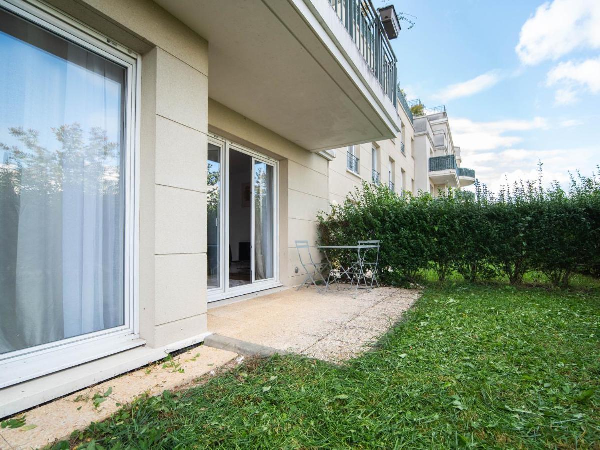 Appartement 10 Mins Disneyland - Jardin Et Parking Montévrain Eksteriør bilde
